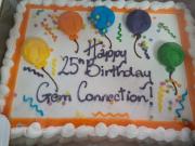 25th Birthday Cake